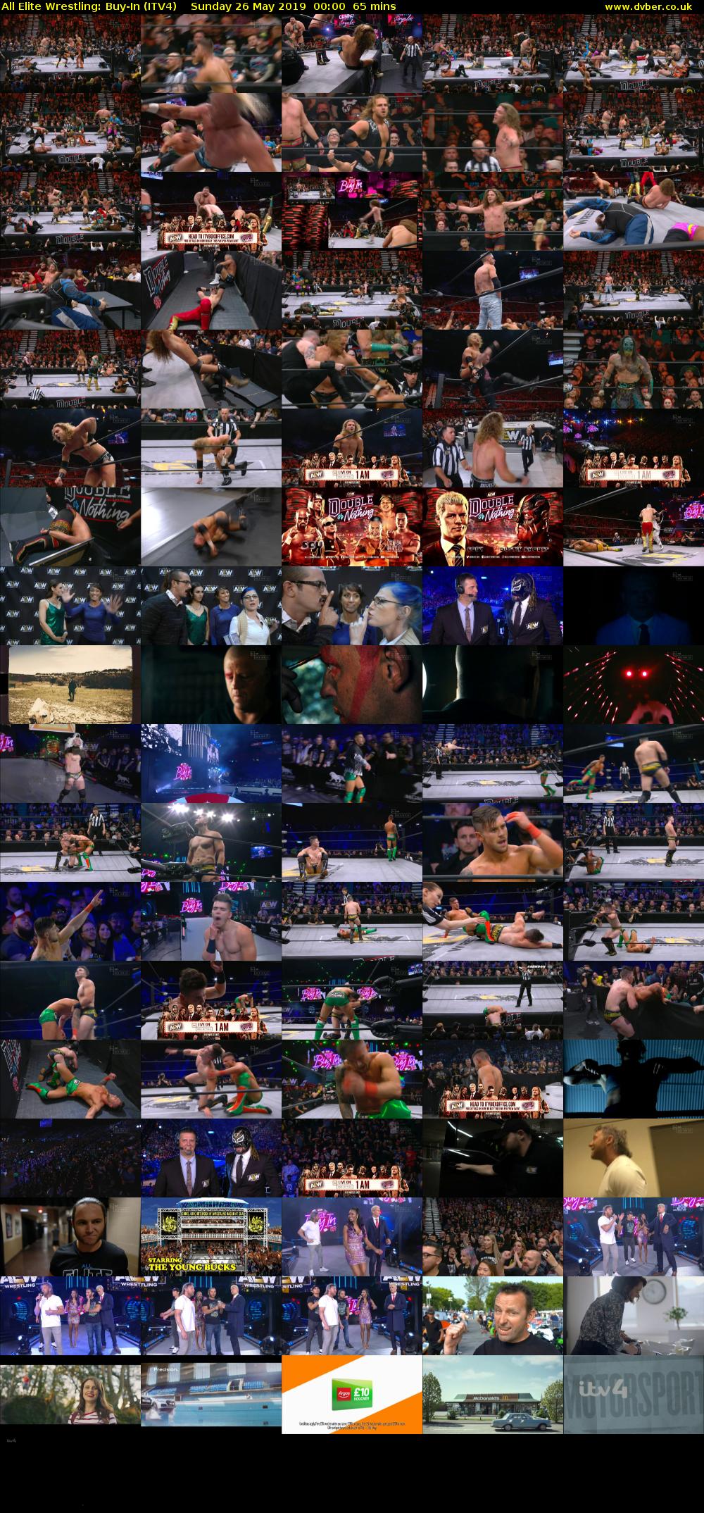 All Elite Wrestling: Buy-In (ITV4) Sunday 26 May 2019 00:00 - 01:05
