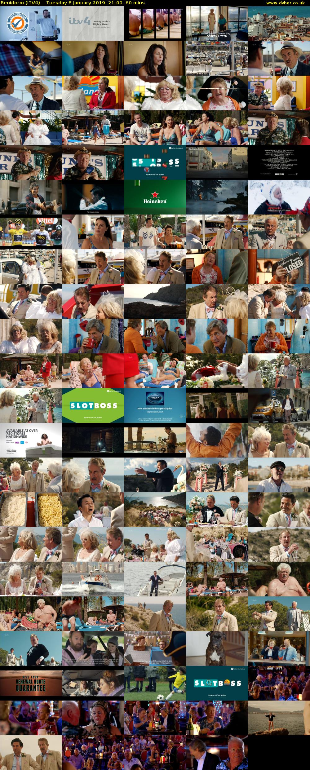 Benidorm (ITV4) Tuesday 8 January 2019 21:00 - 22:00