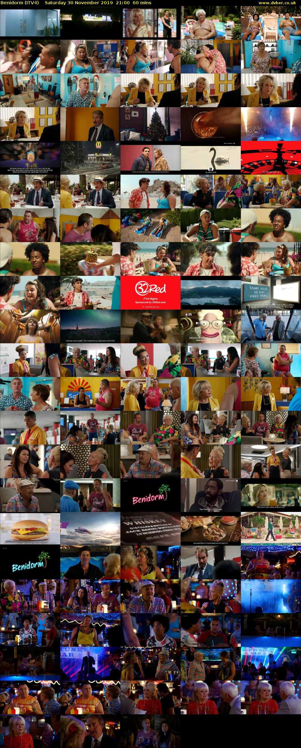 Benidorm (ITV4) Saturday 30 November 2019 21:00 - 22:00