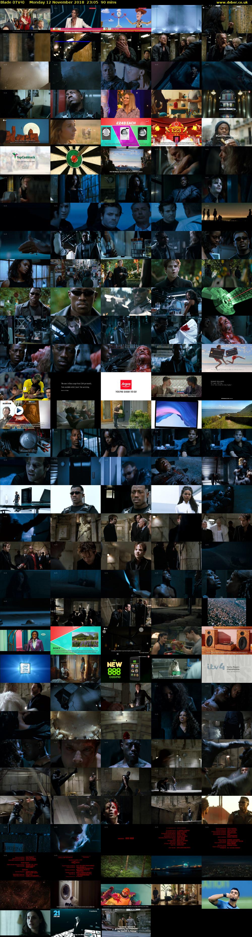 Blade (ITV4) Monday 12 November 2018 23:05 - 00:35
