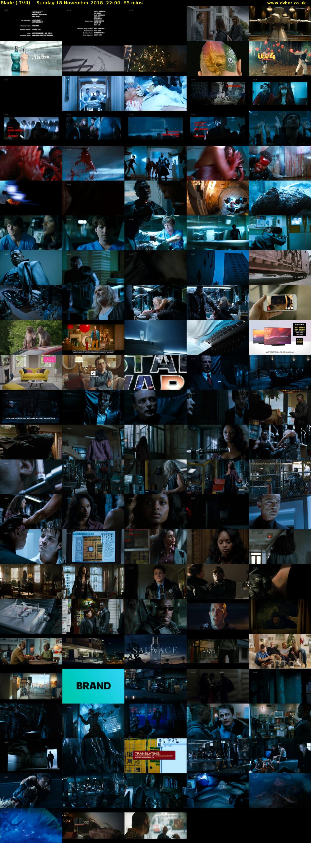 Blade (ITV4) Sunday 18 November 2018 22:00 - 23:05