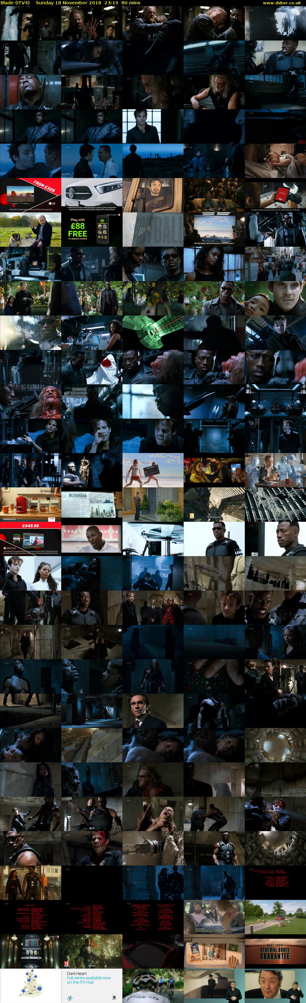 Blade (ITV4) Sunday 18 November 2018 23:10 - 00:30