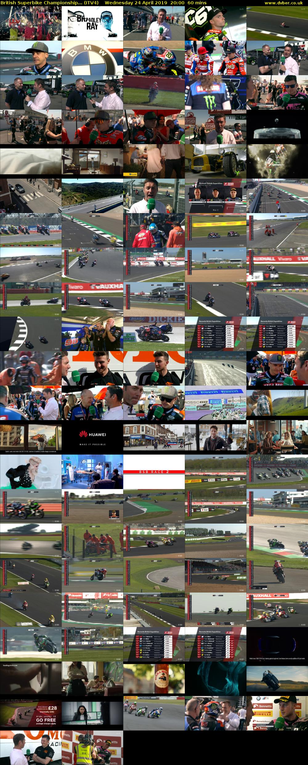 British Superbike Championship... (ITV4) Wednesday 24 April 2019 20:00 - 21:00