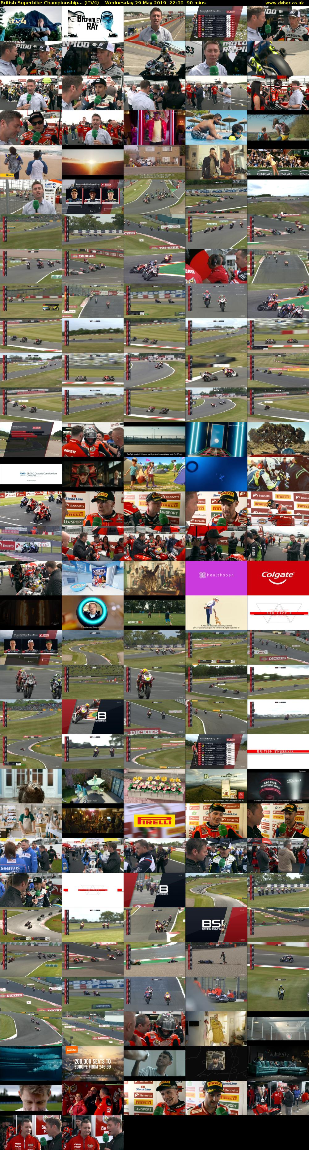 British Superbike Championship... (ITV4) Wednesday 29 May 2019 22:00 - 23:30