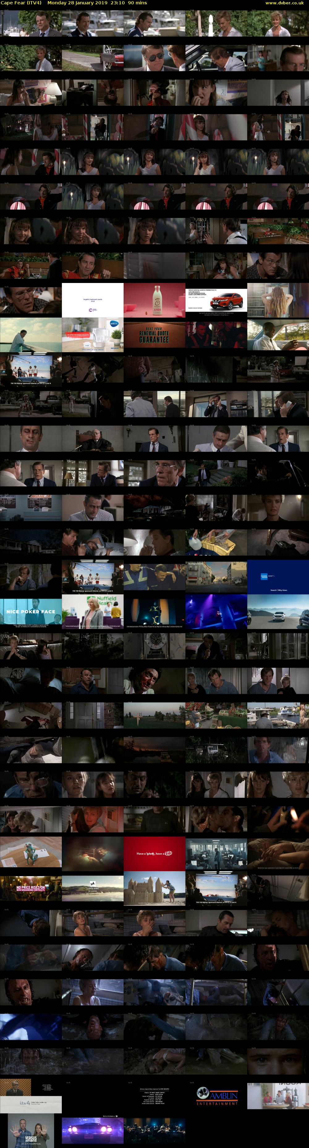 Cape Fear (ITV4) Monday 28 January 2019 23:10 - 00:40