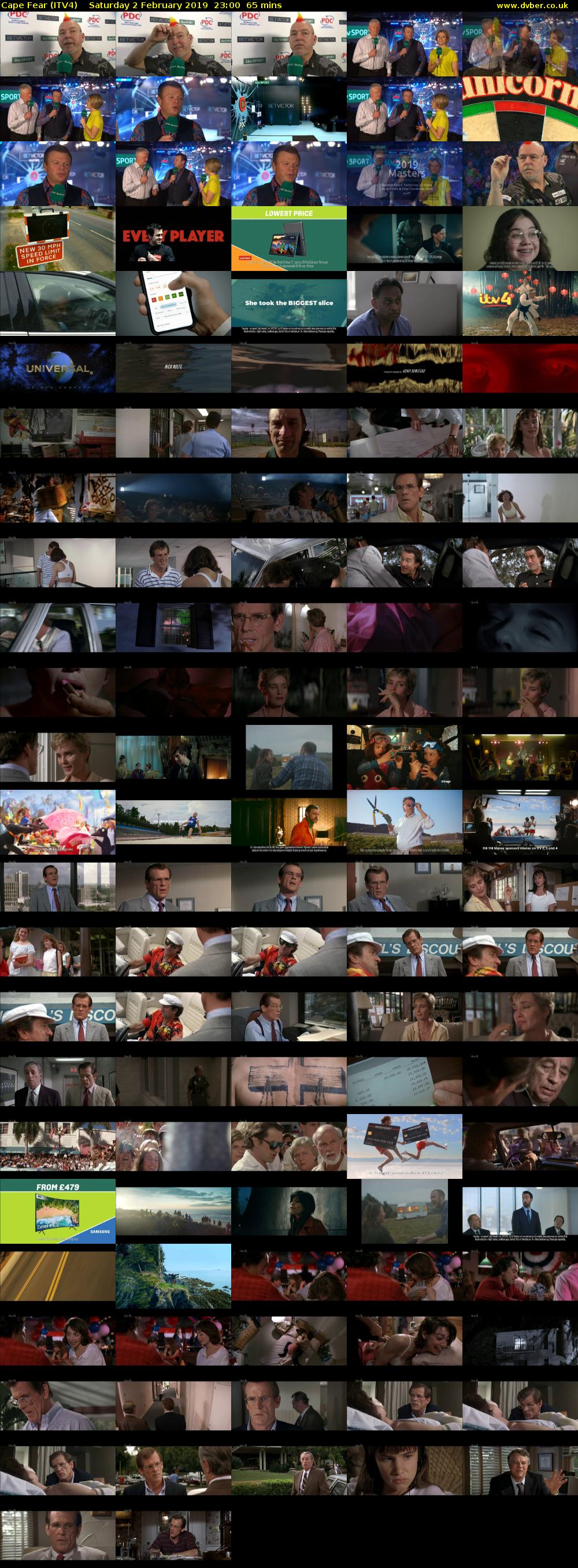 Cape Fear (ITV4) Saturday 2 February 2019 23:00 - 00:05