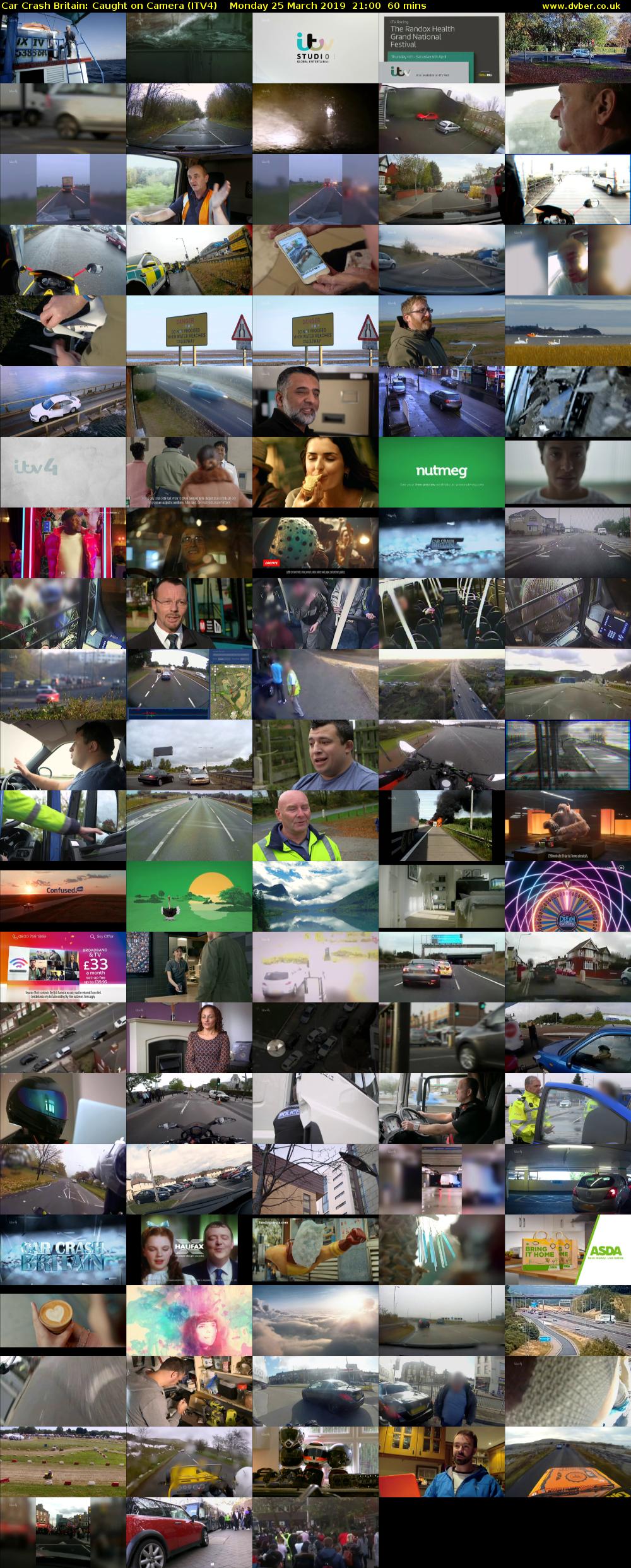 Car Crash Britain: Caught on Camera (ITV4) Monday 25 March 2019 21:00 - 22:00