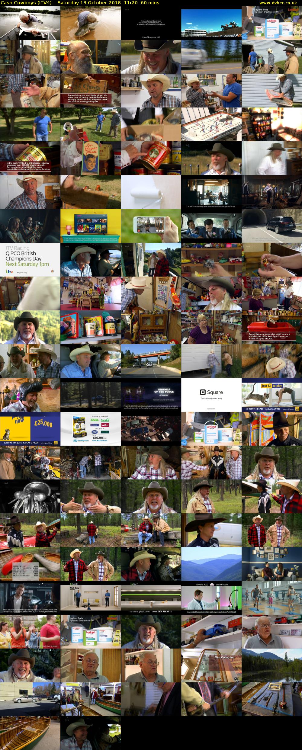 Cash Cowboys (ITV4) Saturday 13 October 2018 11:20 - 12:20