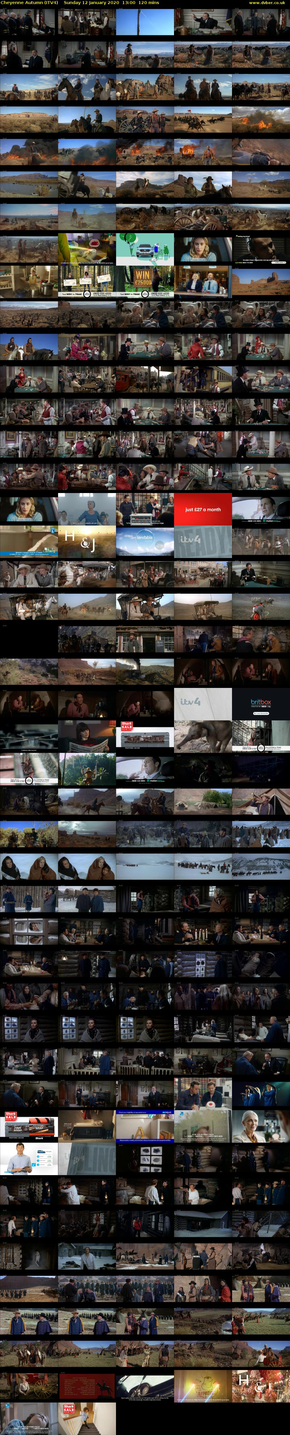 Cheyenne Autumn (ITV4) Sunday 12 January 2020 13:00 - 15:00
