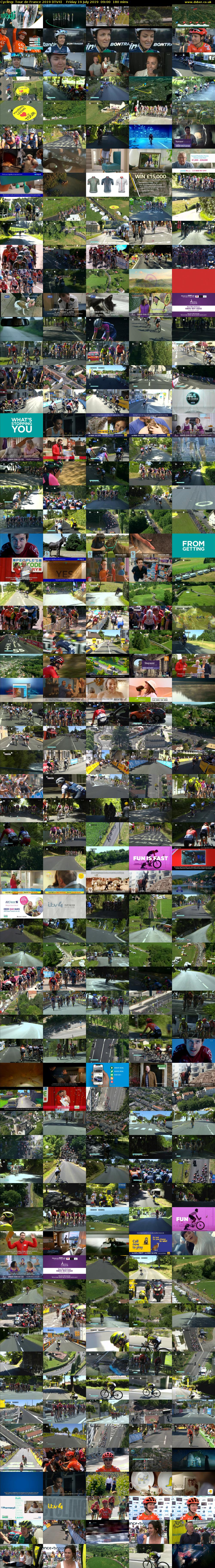Cycling: Tour de France 2019 (ITV4) Friday 19 July 2019 09:00 - 12:00