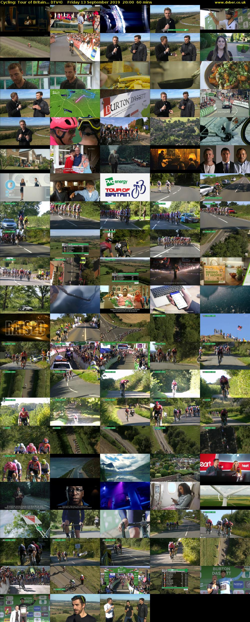 Cycling: Tour of Britain... (ITV4) Friday 13 September 2019 20:00 - 21:00