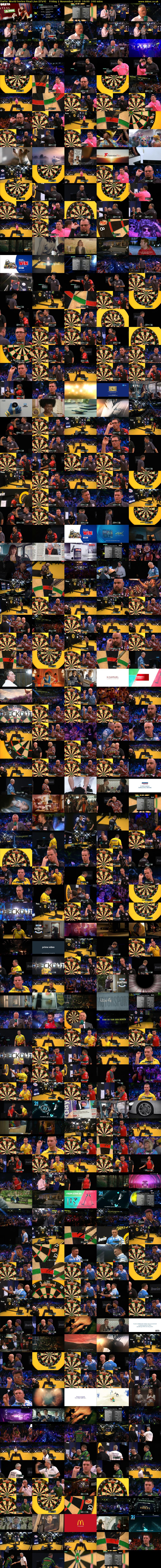 Darts: World Series Final Live (ITV4) Friday 2 November 2018 19:00 - 23:00
