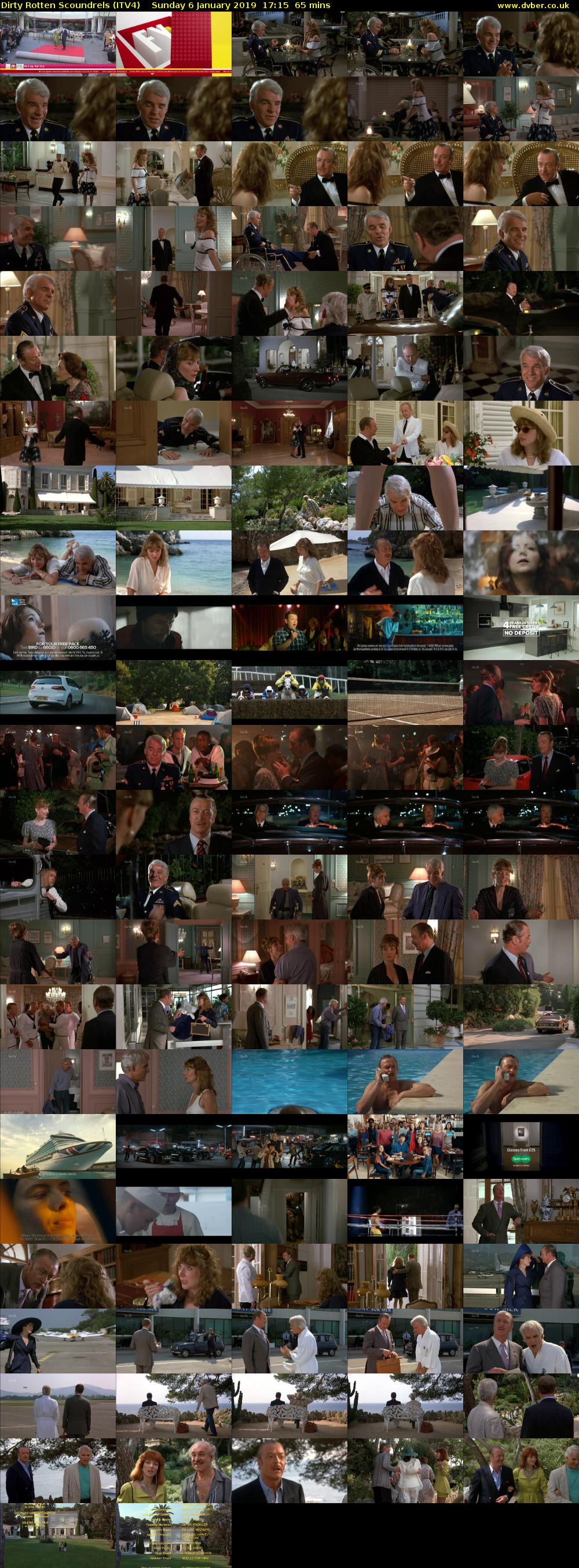 Dirty Rotten Scoundrels (ITV4) Sunday 6 January 2019 17:15 - 18:20