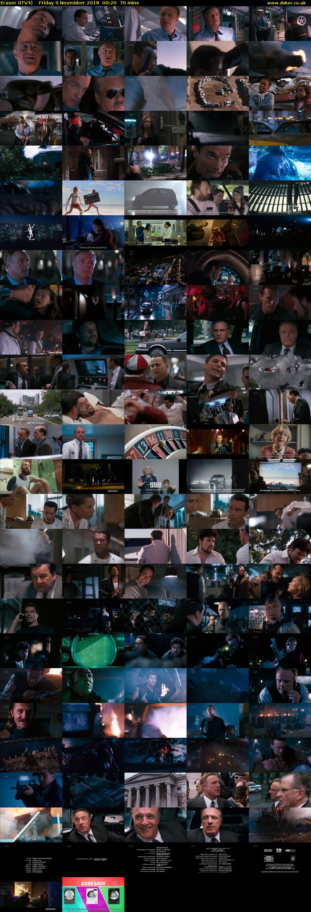 Eraser (ITV4) Friday 9 November 2018 00:20 - 01:30