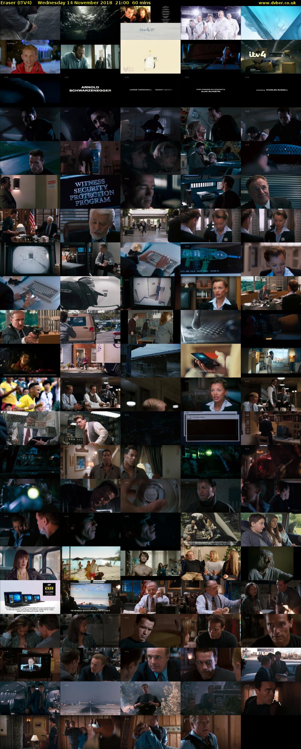 Eraser (ITV4) Wednesday 14 November 2018 21:00 - 22:00