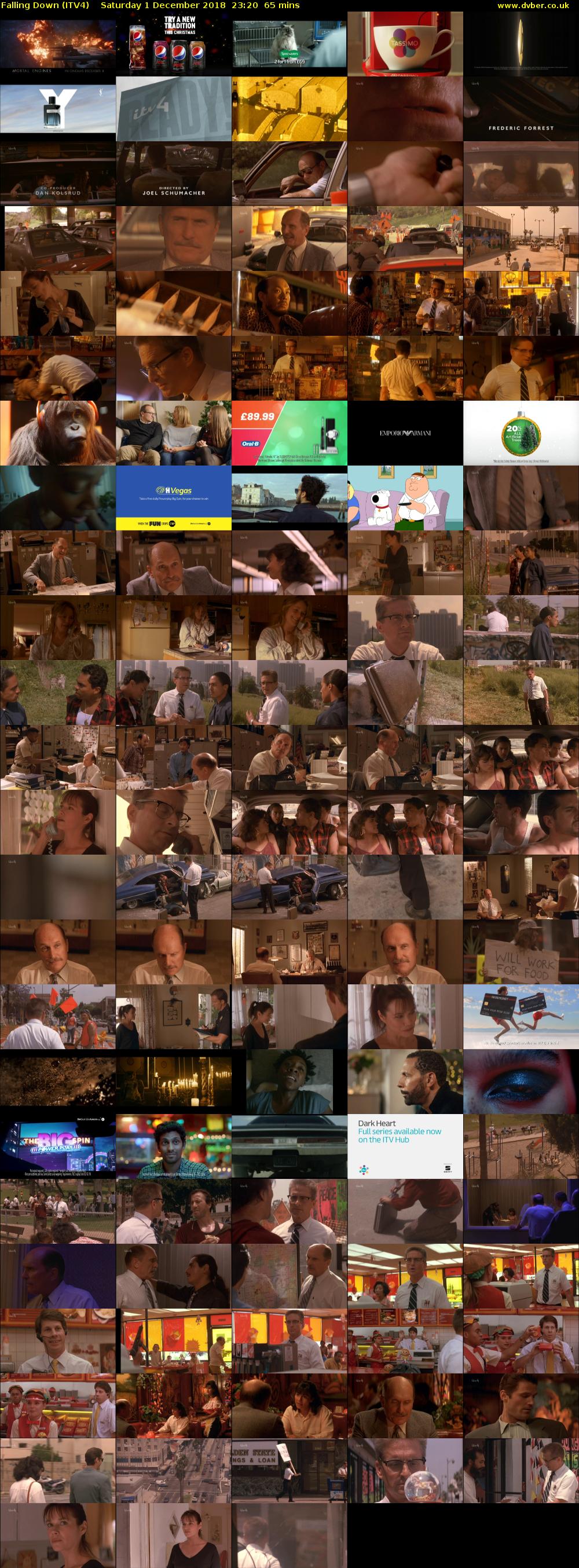 Falling Down (ITV4) Saturday 1 December 2018 23:20 - 00:25