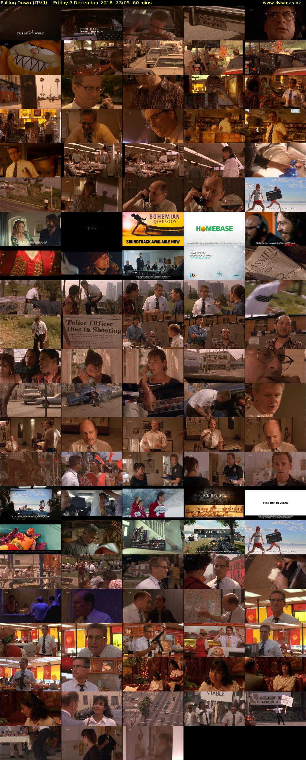 Falling Down (ITV4) Friday 7 December 2018 23:05 - 00:05