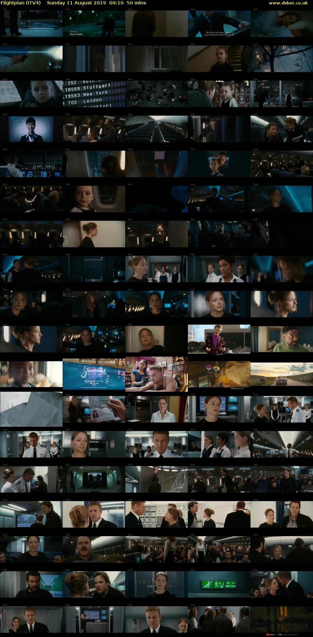 Flightplan (ITV4) Sunday 11 August 2019 00:10 - 01:00
