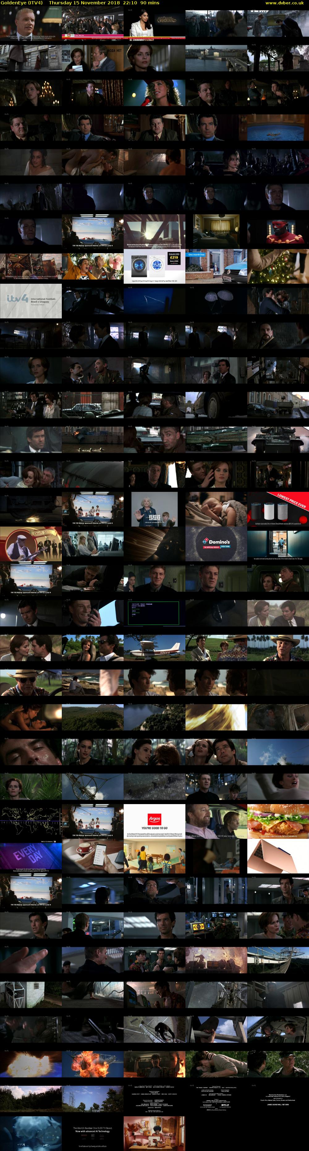 GoldenEye (ITV4) Thursday 15 November 2018 22:10 - 23:40