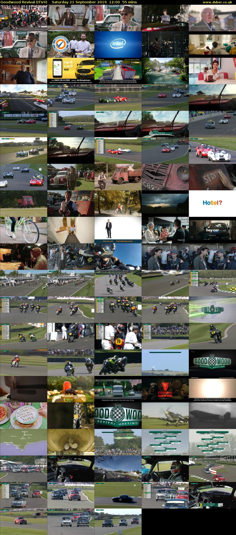 Goodwood Revival (ITV4) Saturday 21 September 2019 12:00 - 12:55