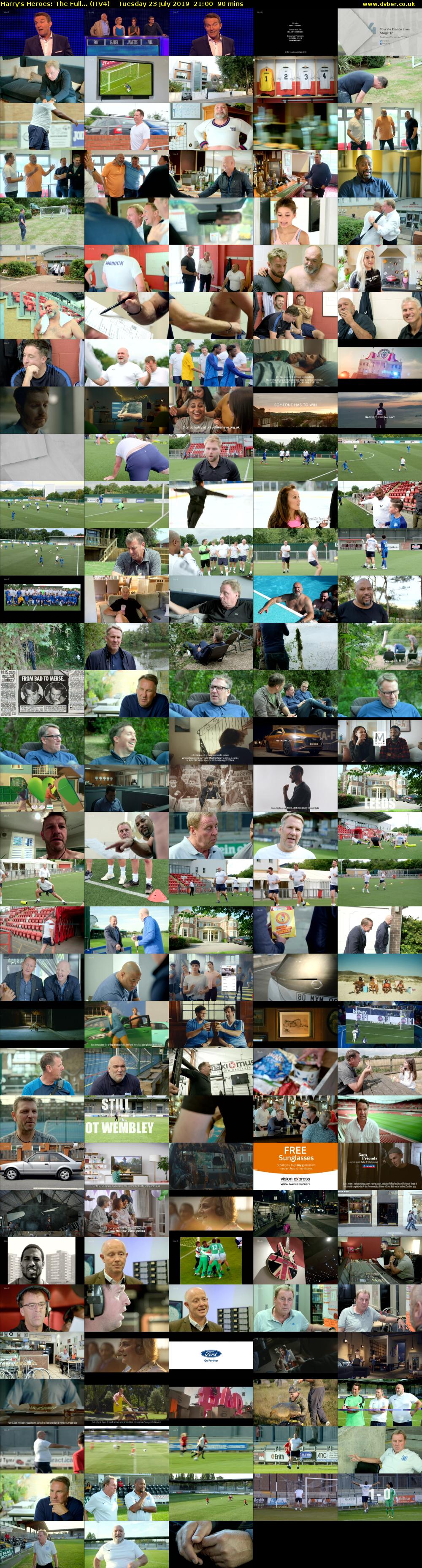 Harry's Heroes: The Full... (ITV4) Tuesday 23 July 2019 21:00 - 22:30