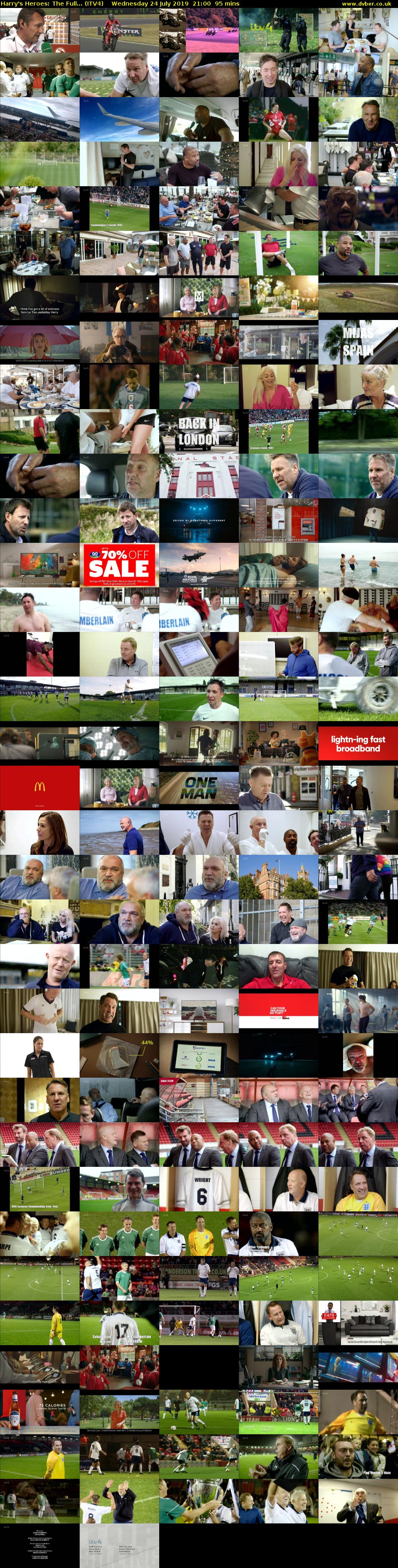 Harry's Heroes: The Full... (ITV4) Wednesday 24 July 2019 21:00 - 22:35