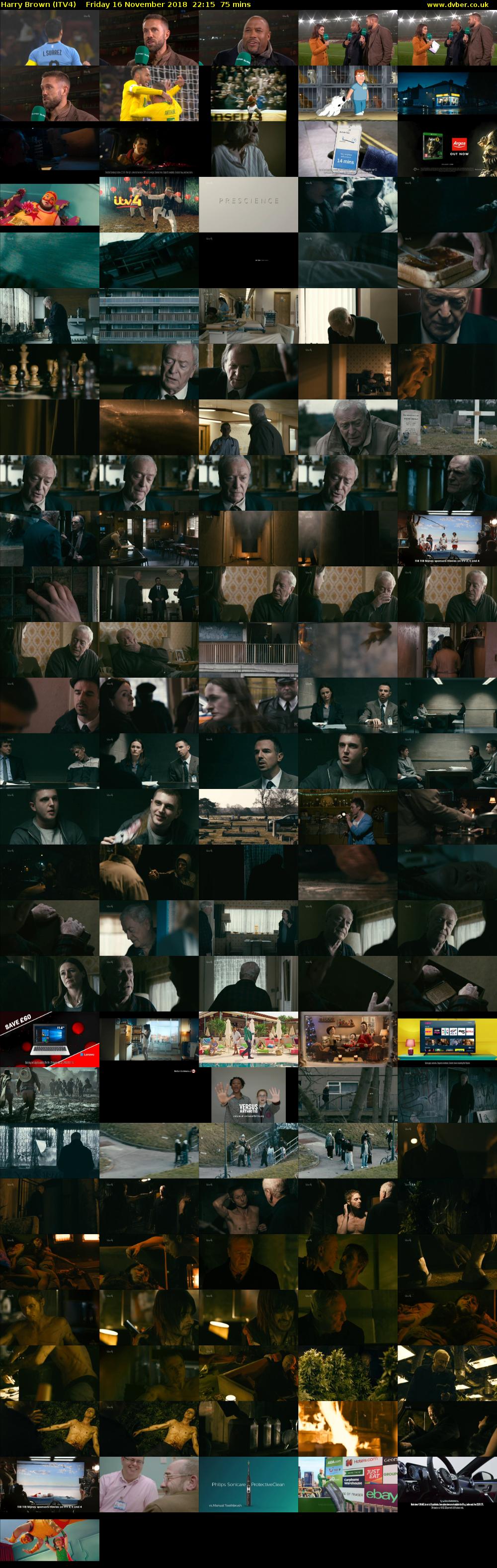 Harry Brown (ITV4) Friday 16 November 2018 22:15 - 23:30