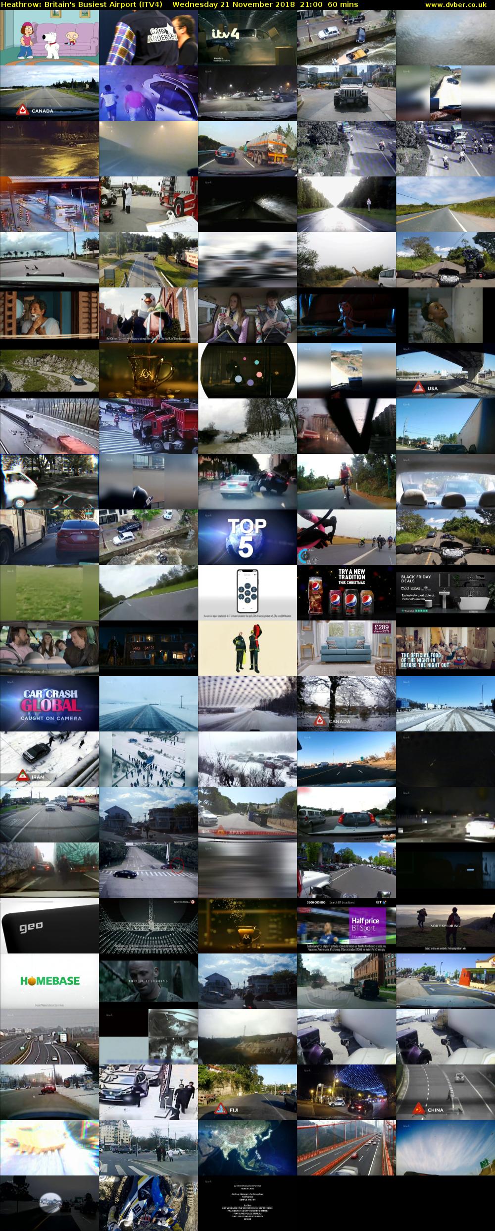 Heathrow: Britain's Busiest Airport (ITV4) Wednesday 21 November 2018 21:00 - 22:00