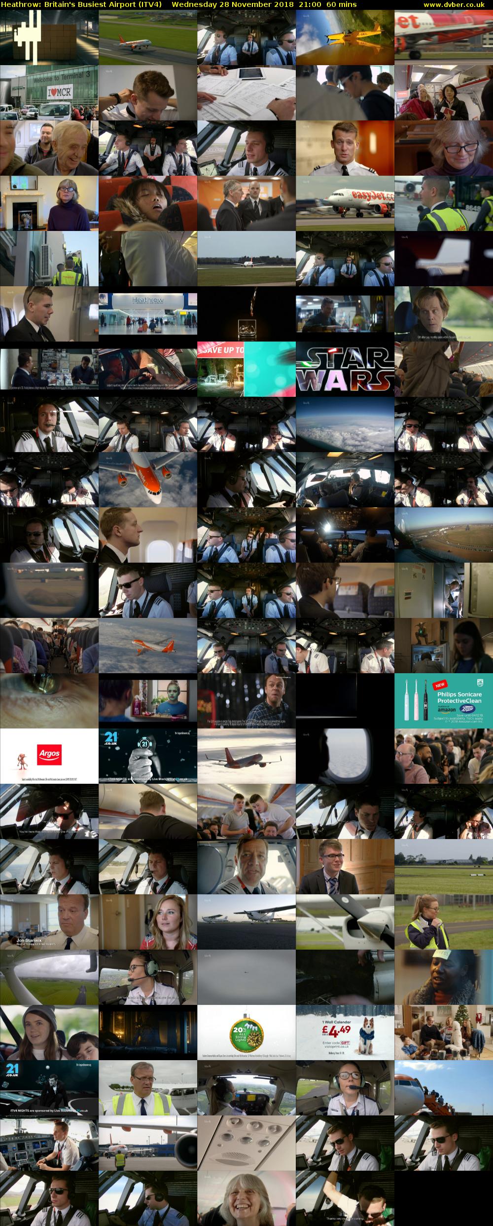 Heathrow: Britain's Busiest Airport (ITV4) Wednesday 28 November 2018 21:00 - 22:00