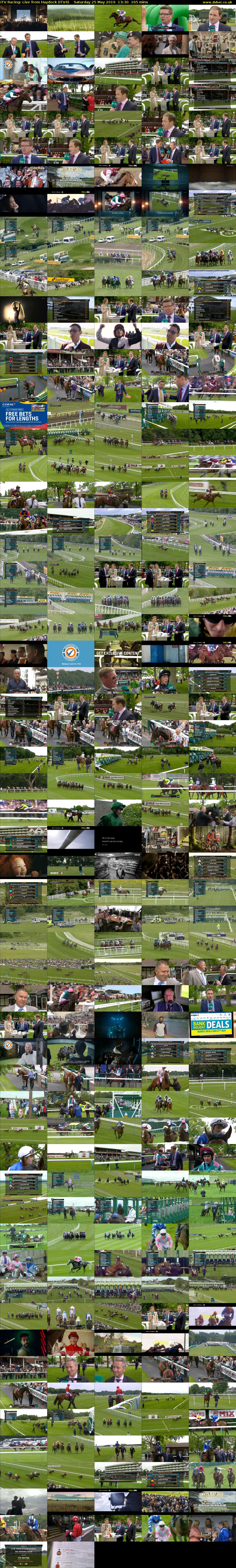 ITV Racing: Live from Haydock (ITV4) Saturday 25 May 2019 13:30 - 16:15