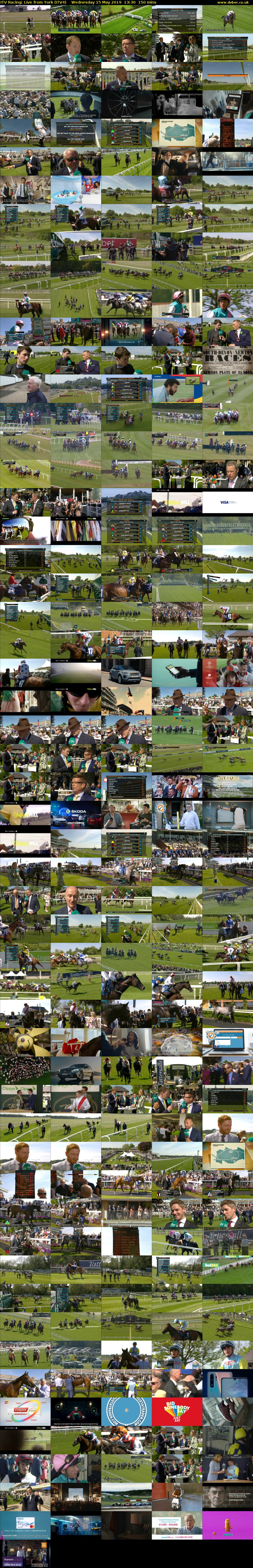 ITV Racing: Live from York (ITV4) Wednesday 15 May 2019 13:30 - 16:00