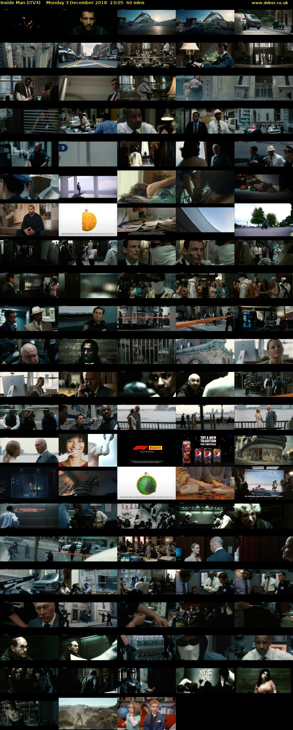 Inside Man (ITV4) Monday 3 December 2018 23:05 - 00:05