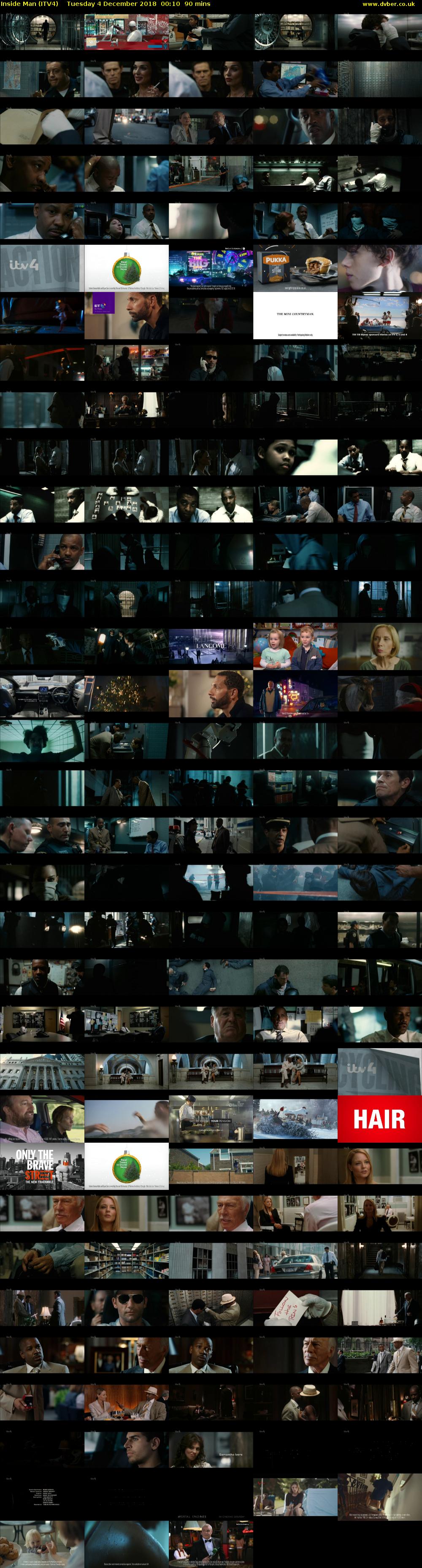 Inside Man (ITV4) Tuesday 4 December 2018 00:10 - 01:40