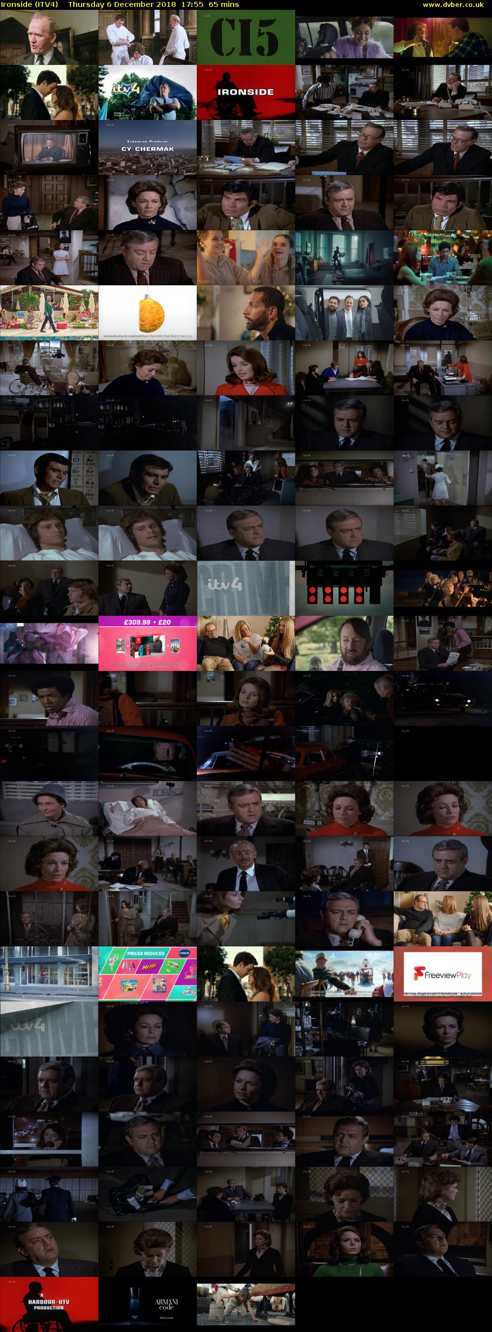 Ironside (ITV4) Thursday 6 December 2018 17:55 - 19:00