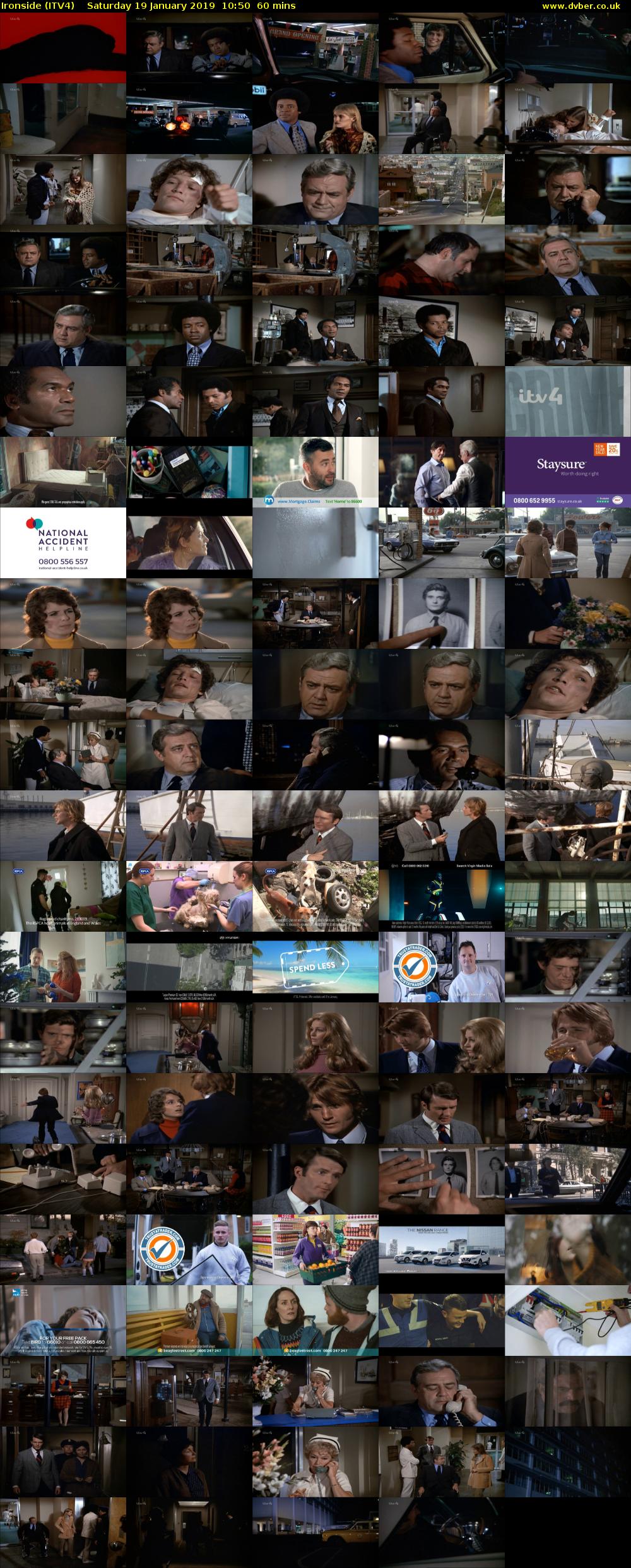 Ironside (ITV4) Saturday 19 January 2019 10:50 - 11:50