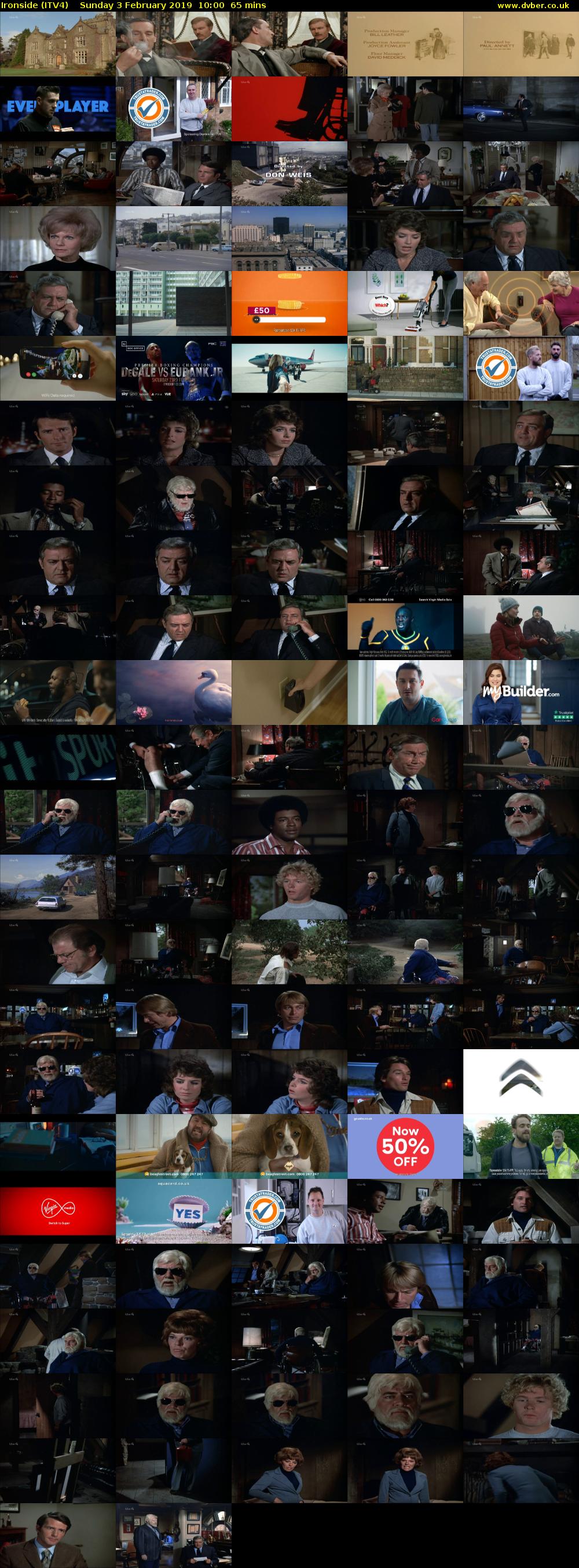 Ironside (ITV4) Sunday 3 February 2019 10:00 - 11:05