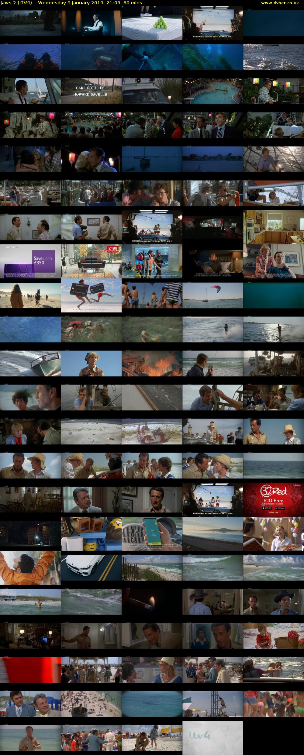 Jaws 2 (ITV4) Wednesday 9 January 2019 21:05 - 22:05
