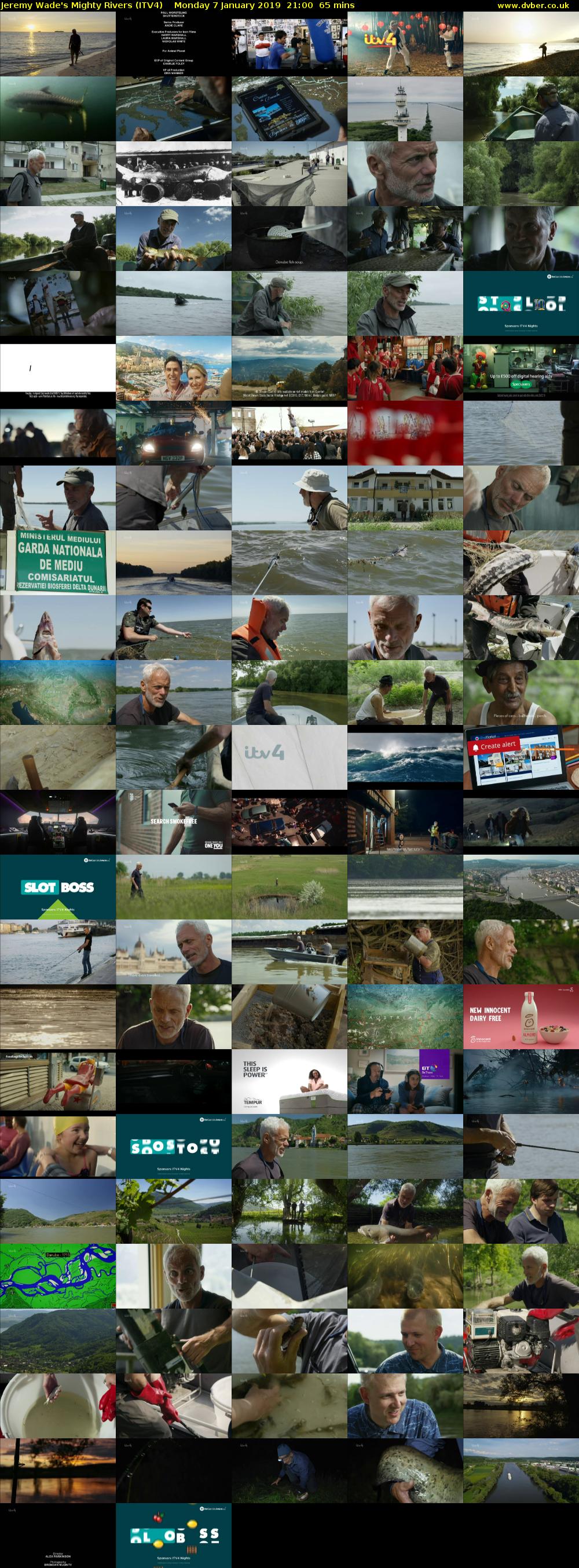 Jeremy Wade's Mighty Rivers (ITV4) Monday 7 January 2019 21:00 - 22:05