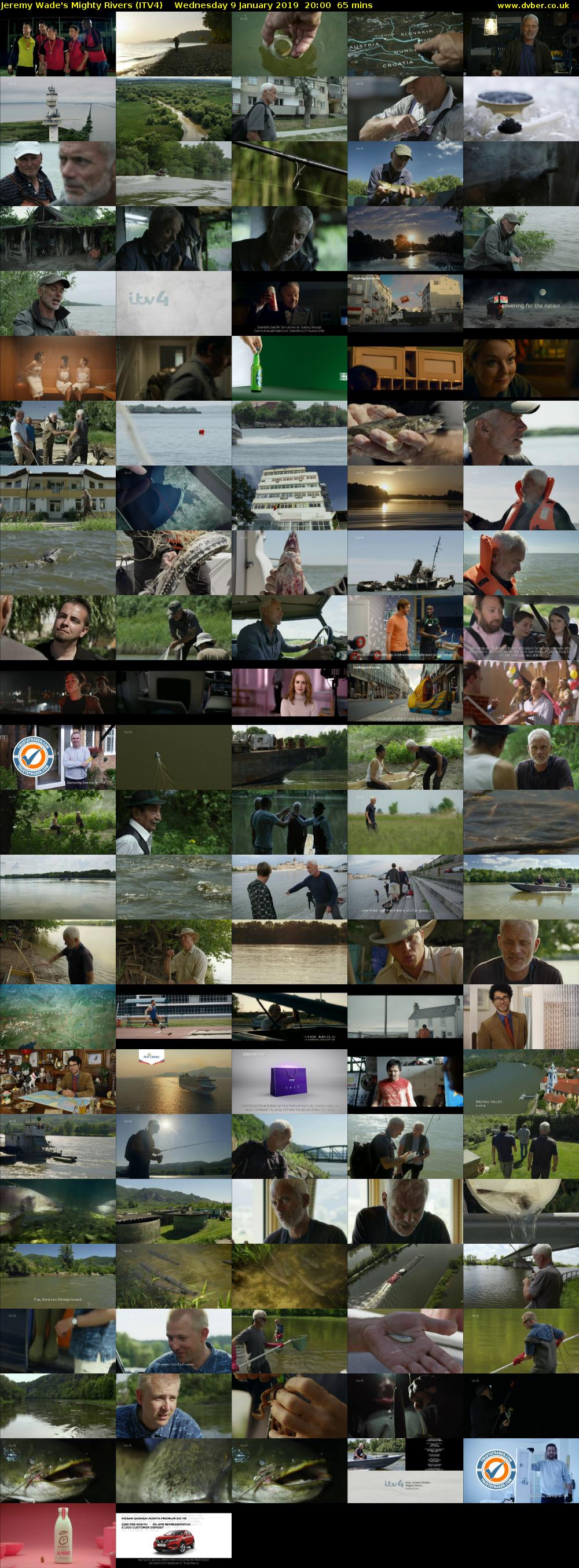 Jeremy Wade's Mighty Rivers (ITV4) Wednesday 9 January 2019 20:00 - 21:05