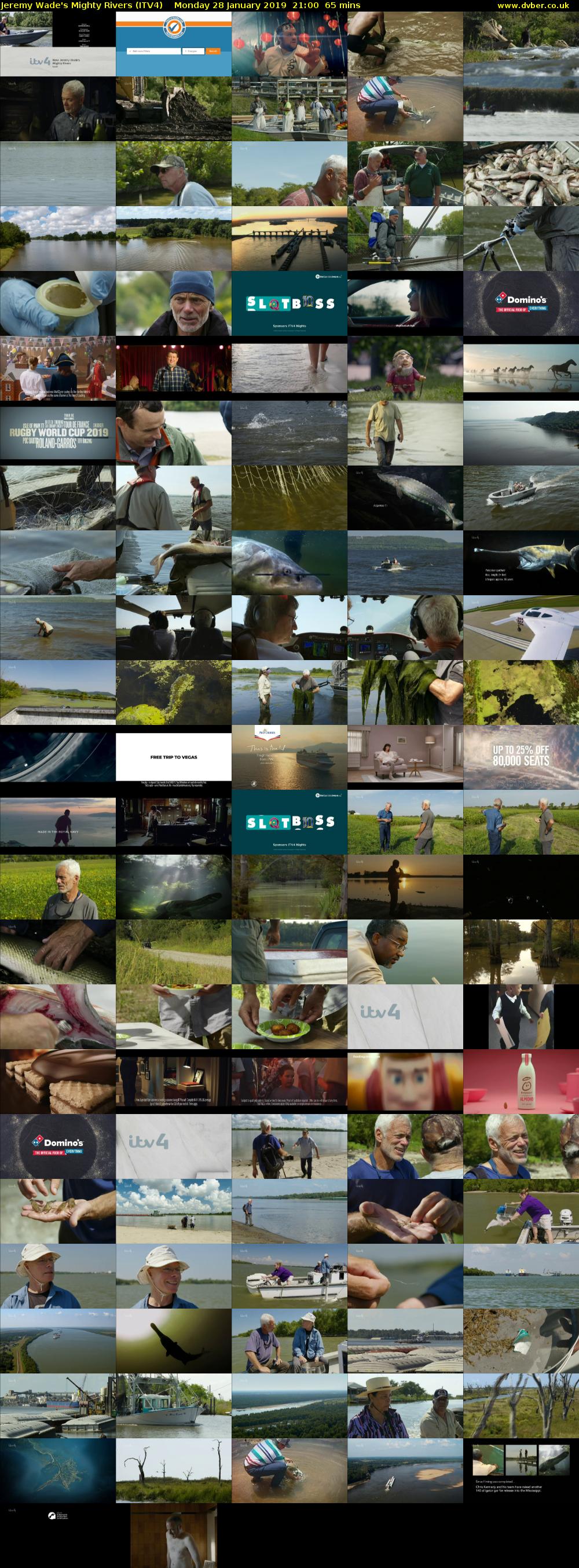 Jeremy Wade's Mighty Rivers (ITV4) Monday 28 January 2019 21:00 - 22:05