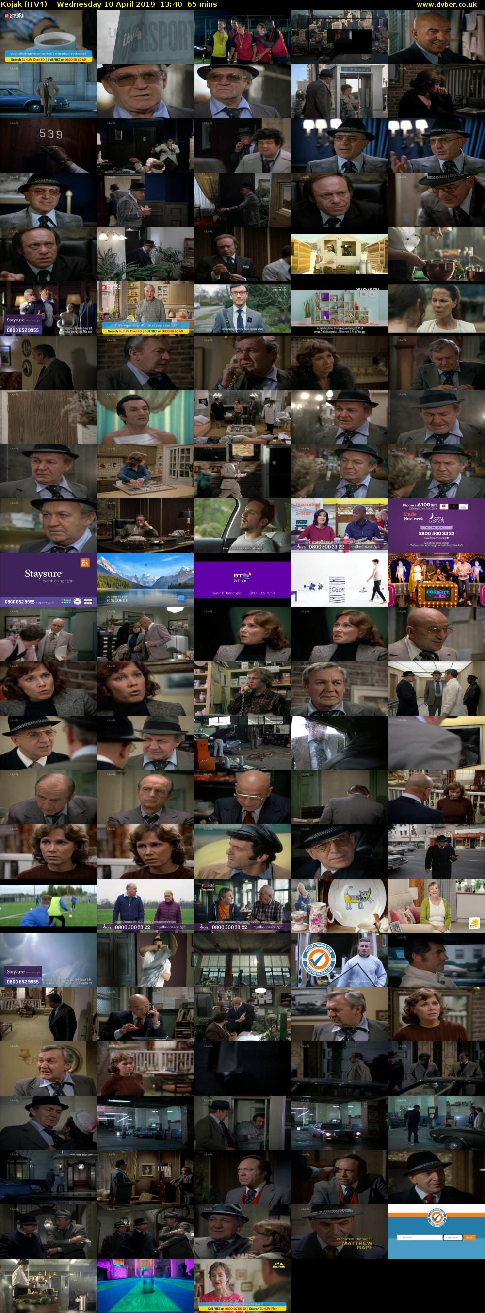 Kojak (ITV4) Wednesday 10 April 2019 13:40 - 14:45