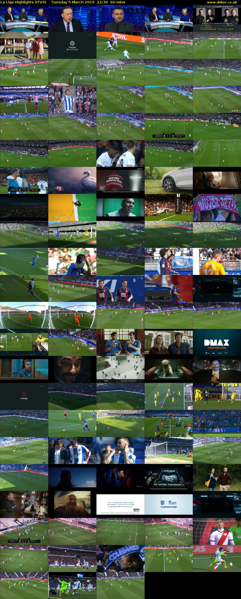 La Liga Highlights (ITV4) Tuesday 5 March 2019 22:30 - 23:30