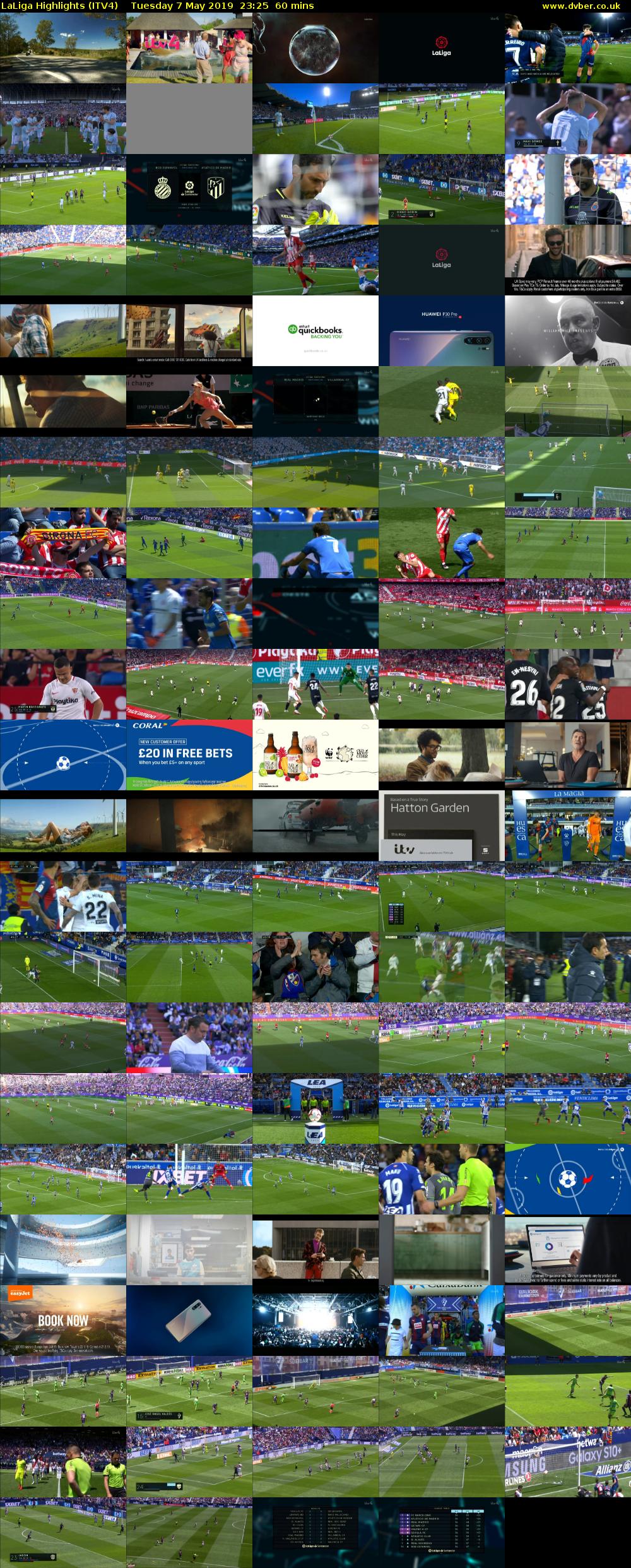 LaLiga Highlights (ITV4) Tuesday 7 May 2019 23:25 - 00:25