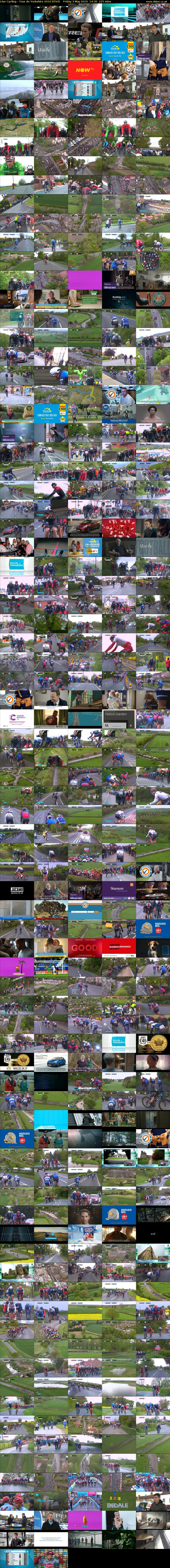Live Cycling - Tour de Yorkshire 2019 (ITV4) Friday 3 May 2019 14:30 - 18:15