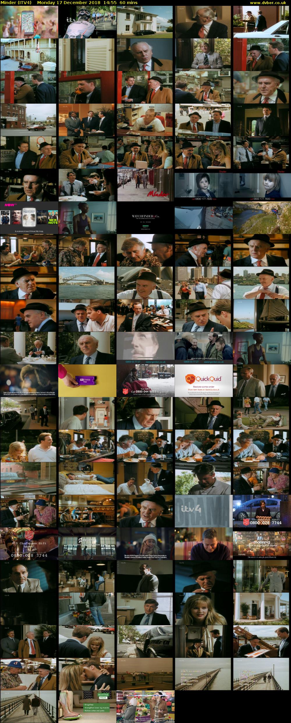 Minder (ITV4) Monday 17 December 2018 14:55 - 15:55