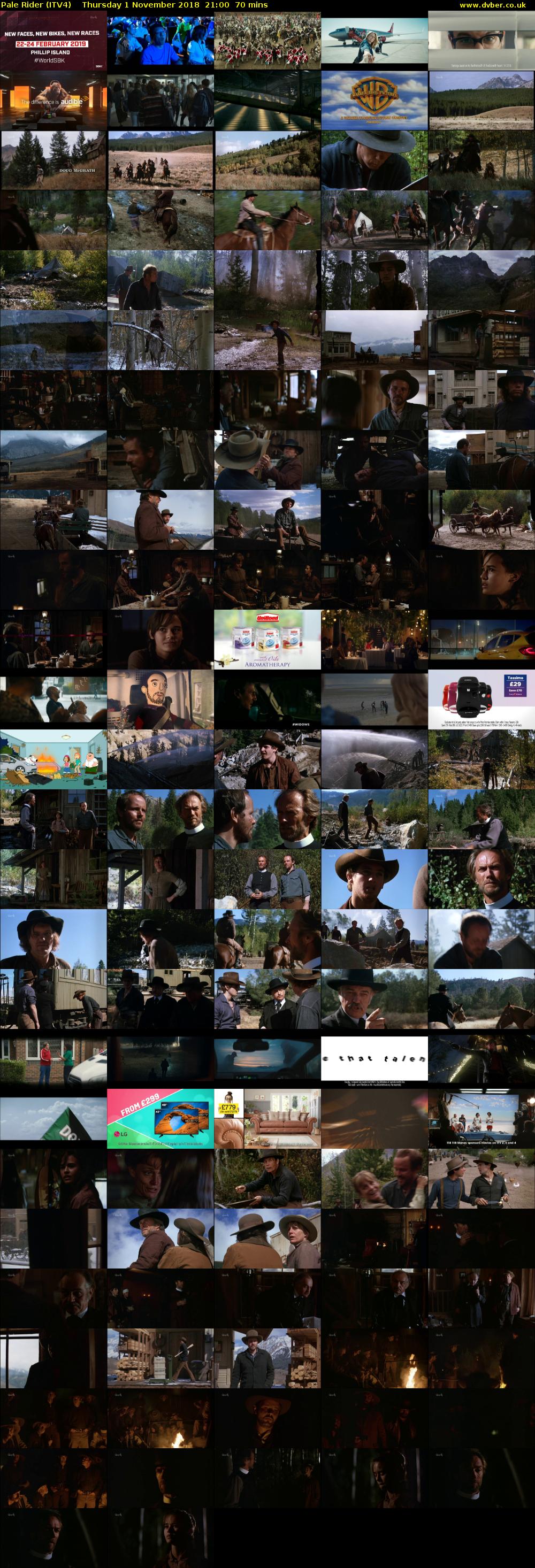 Pale Rider (ITV4) Thursday 1 November 2018 21:00 - 22:10