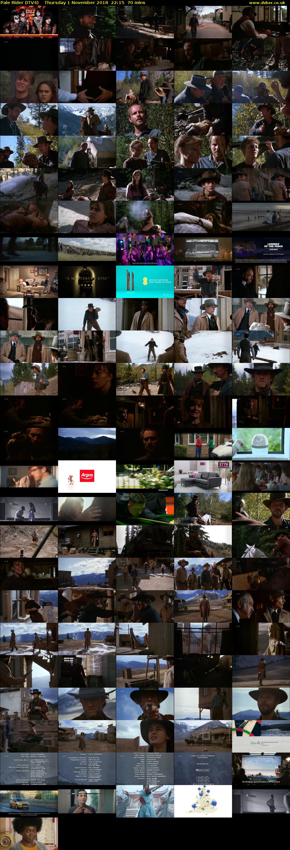 Pale Rider (ITV4) Thursday 1 November 2018 22:15 - 23:25