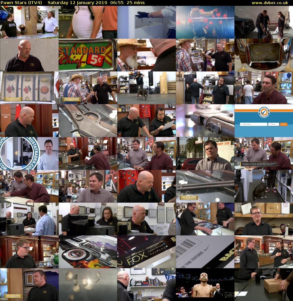 Pawn Stars (ITV4) Saturday 12 January 2019 06:55 - 07:20