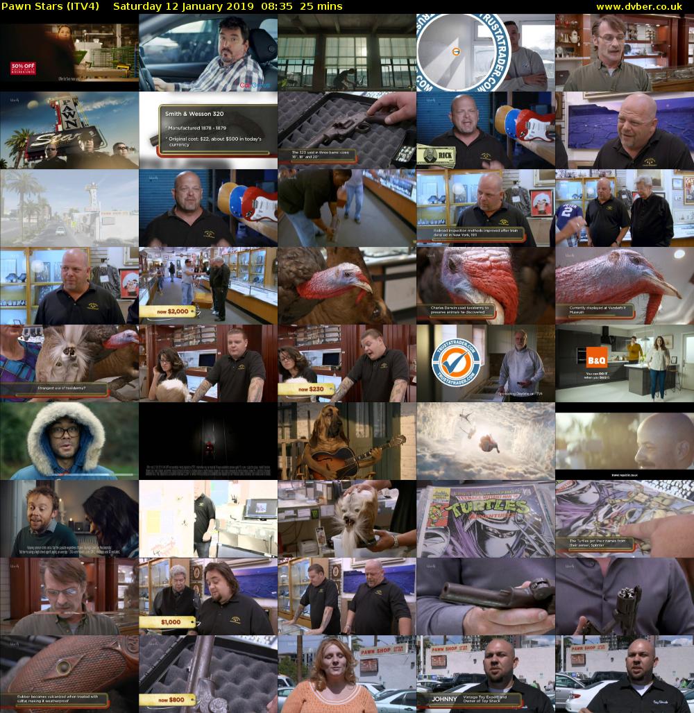 Pawn Stars (ITV4) Saturday 12 January 2019 08:35 - 09:00