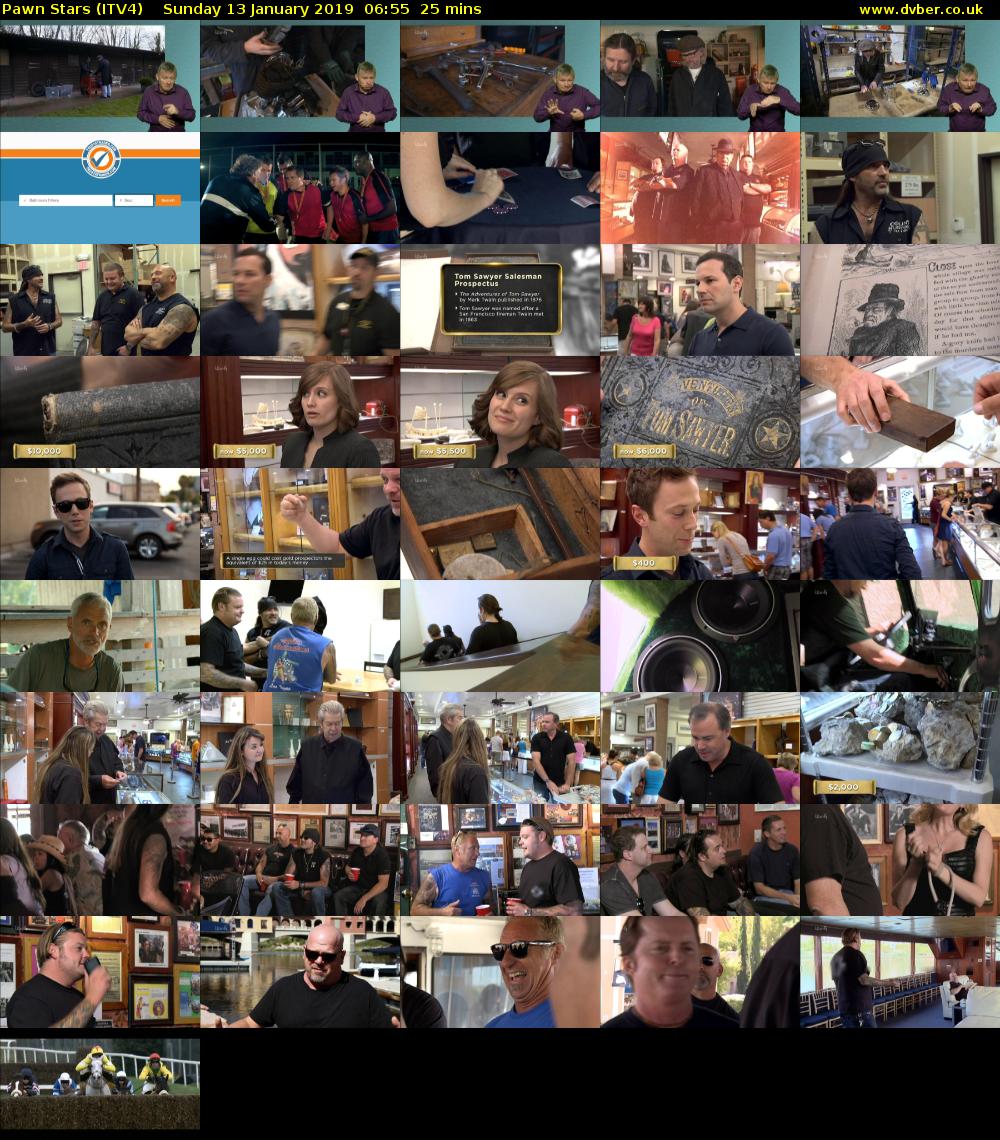 Pawn Stars (ITV4) Sunday 13 January 2019 06:55 - 07:20